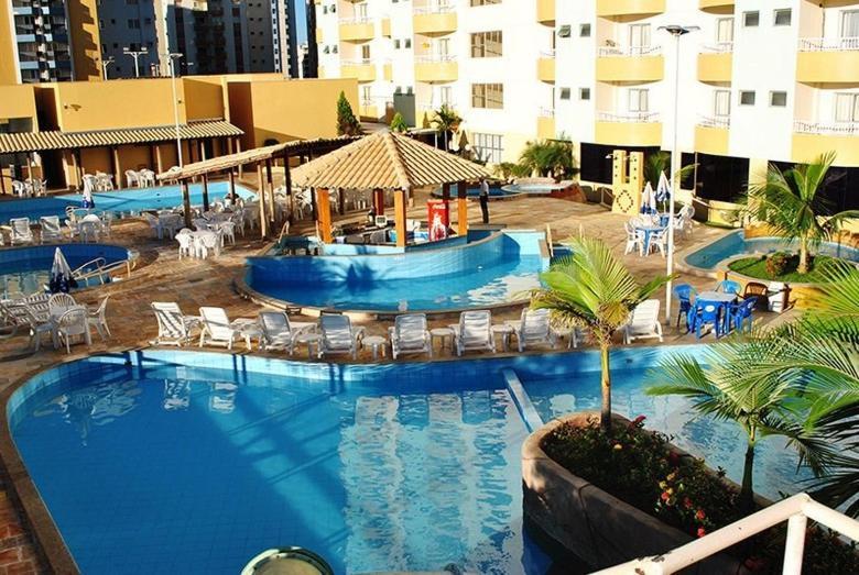 Thermas Place Suite Caldas Novas Com Piscinas Termais Exterior foto