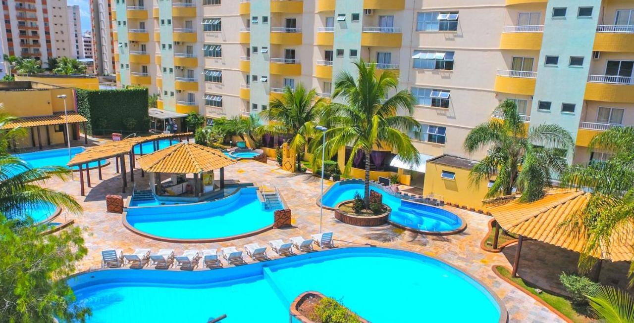 Thermas Place Suite Caldas Novas Com Piscinas Termais Exterior foto